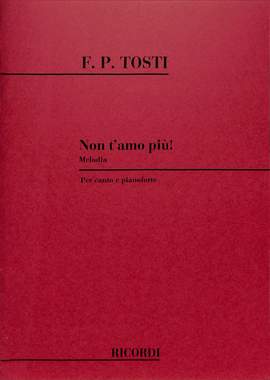 Tosti: Non t'amo più! (low)