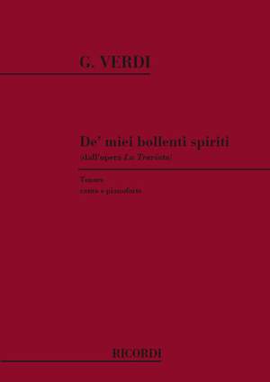 Verdi: De'miei bollenti Spiriti (ten)