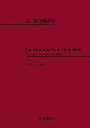 Rossini: La Calunnia è un Venticello (bass) in D major