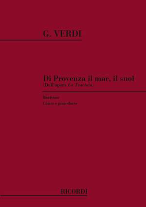 Verdi: Di Provenza il Mar, il Suol (bar)
