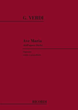 Verdi: Ave Maria, from 'Otello' (sop)
