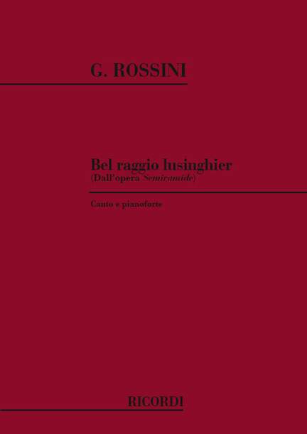 Rossini: Bel Raggio lusinghier (sop)