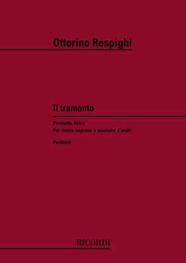 Respighi: Il Tramonto