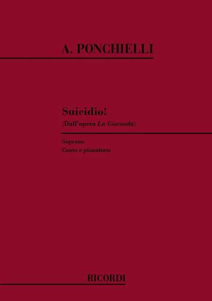 Ponchielli: Suicidio! (sop)
