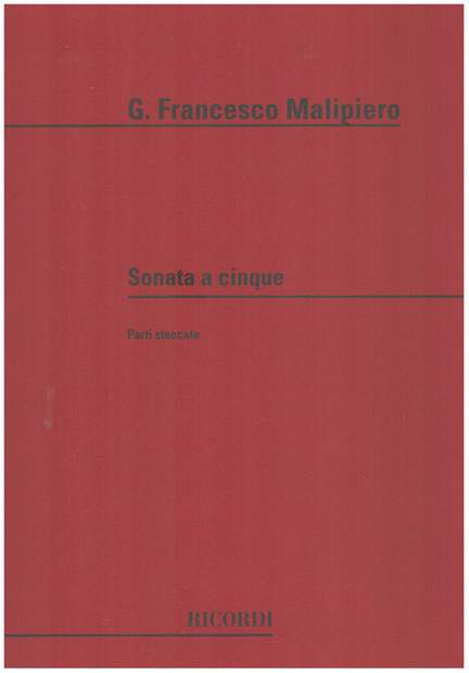 Malipiero: Sonata a 5
