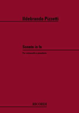 Pizzetti: Sonata in F major