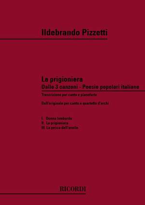 Pizzetti: 3 Canzoni su Poesie popolari italiane No.2 (sop)