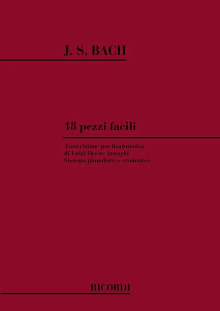 Bach: 18 Pezzi facili