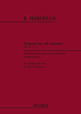 Marcello: Sonata Op.11, No.4 in G minor
