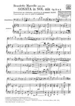 Marcello: Sonata Op.11, No.4 in G minor Product Image