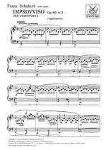 Schubert: Impromptu Op.90, No.3 (ed. G.Tagliapetra) Product Image