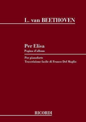 Beethoven: Für Elise (ed. F.del Maglio)