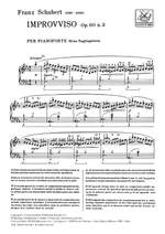Schubert: Impromptu Op.90, No.2 in E flat major (ed. G.Tagliapetra) Product Image