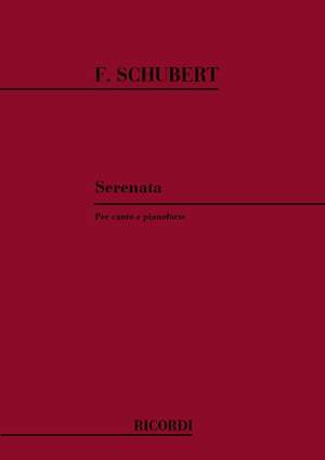 Schubert: Serenade (Ricordi Milan)