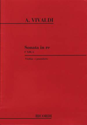 Vivaldi: Sonata FXIII/6 (RV10) in D major