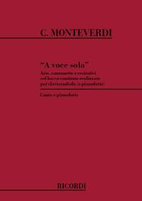 Monteverdi: A Voce sola