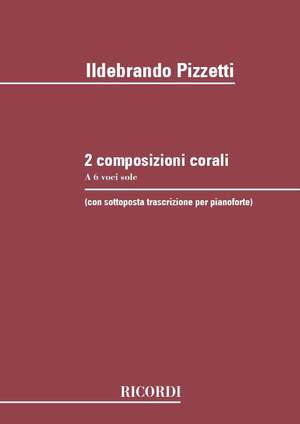 Pizzetti: 2 Composizioni corali