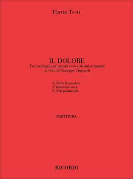 Testi: Il Dolore Op.14