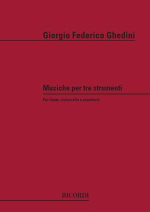 Ghedini: Musiche per 3 Strumenti