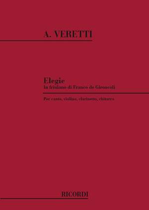 Veretti: Elegie in Friulano