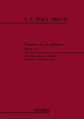 Dall'Abaco: Sonata for Strings and Orchestra in B minor