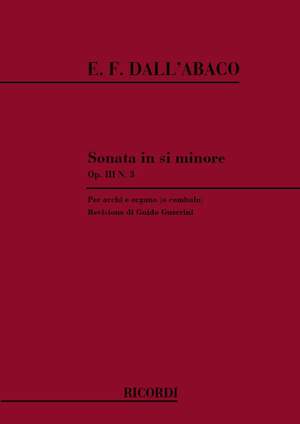 Dall'Abaco: Sonata for Strings and Orchestra in B minor