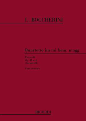 Boccherini: Quartet Op.58, No.2 in E flat major