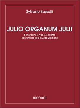 Bussotti: Julio organum Julii