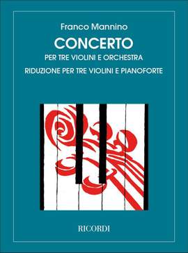 Mannino: Concerto for 3 Violins