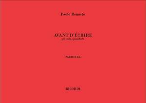 Renosto: Avant d'ecrire