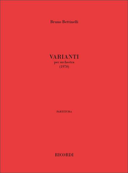 Bettinelli: Varianti
