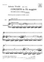 Vivaldi: Concerto FVII/12 (RV457) in F major Product Image