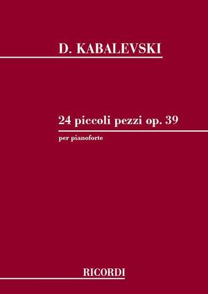 Kabalevsky: 24 Piccolo Pezzi Op.39