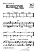 Kabalevsky: 24 Piccolo Pezzi Op.39 Product Image