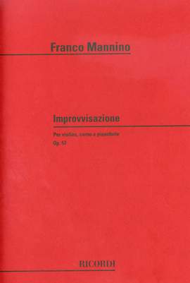 Mannino: Improvvisazione Op.57