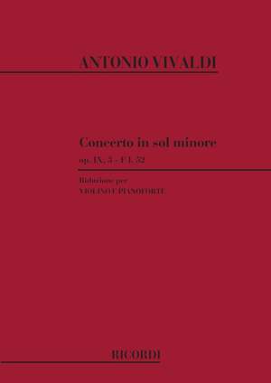 Vivaldi: Concerto FI/52 (RV334, Op.9/3) in G minor (red. F.Gulli)