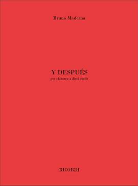 Maderna: Y Después (for 10-String Guitar)