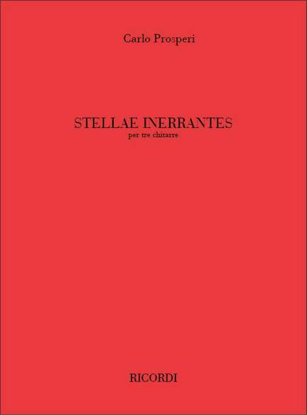 Prosperi: Stellae inerrantes