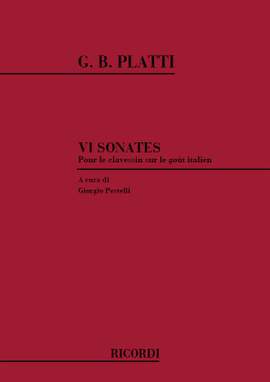 Platti: 6 Sonatas sur le Goût italien