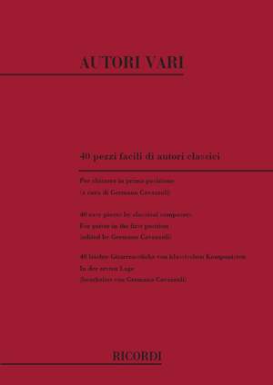 Various: 40 Pezzi facili di Autori classici, in prima Posizione