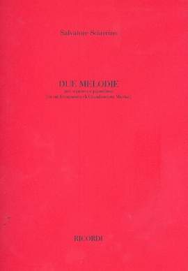 Sciarrino: 2 Melodie (sop)