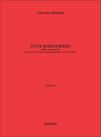 Manzoni: Suite Robespierre