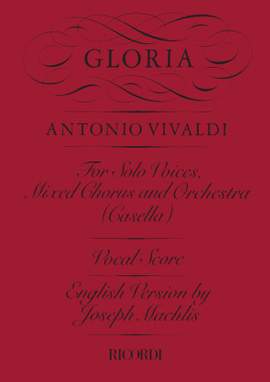Vivaldi: Gloria RV589 (ed. M.Zanon)