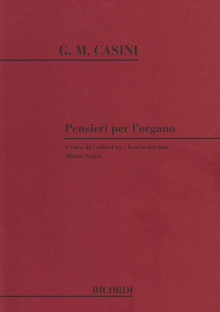 Casini: Pensieri