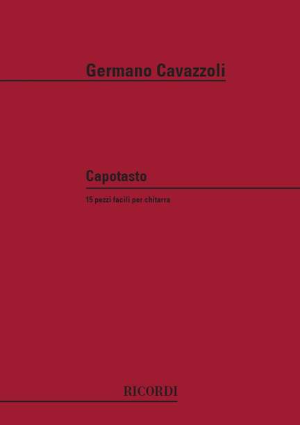 Cavazzoli: Capotasto