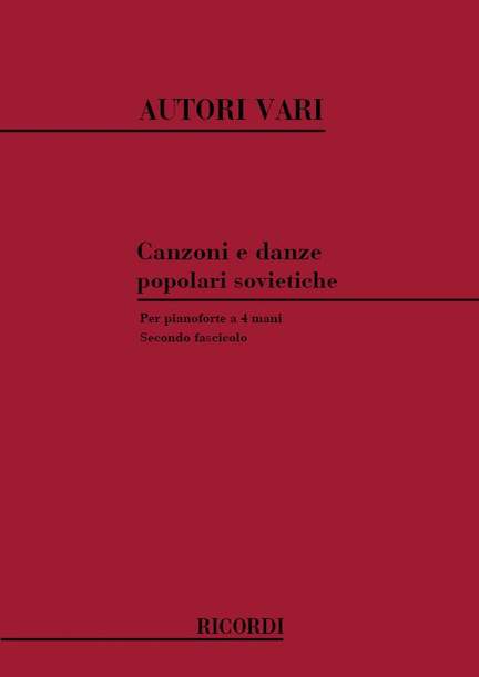 Various: Canzone e Danze popolare sovietiche Vol.2