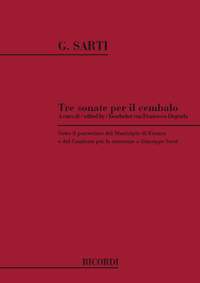 Sarti: 3 Sonatas per il Cembalo