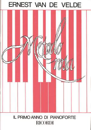Velde: Méthode Rose (Italian text)