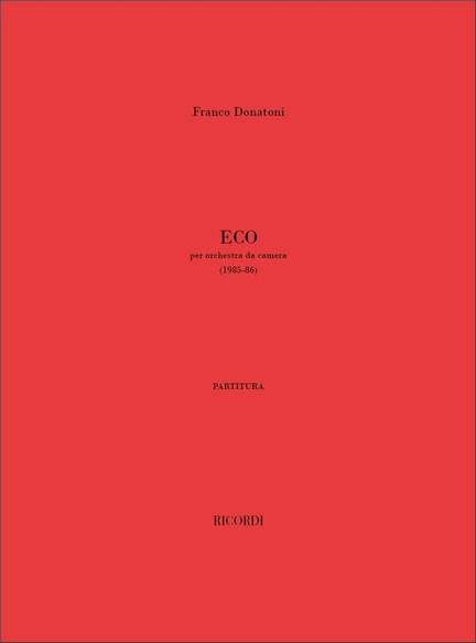 Donatoni: Eco