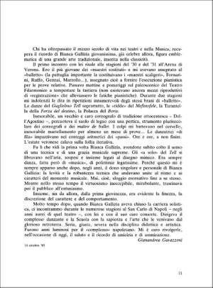 Pasi: Bianca Gallizia, una Stella della Danza